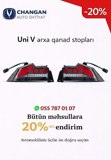 Digər avtomobil ehtiyat hissələri: Changan UNI-V ehtiyat hissələri - Modelə dəqiq uyğunluqla istehsal — 11