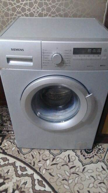 təzə paltaryuyan: Paltaryuyan maşın Siemens, 6 kq, İşlənmiş