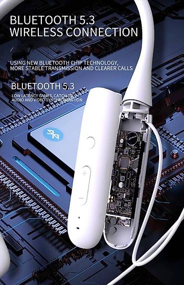 hoco eq34 plus: Беспроводные наушники Apple Comfort с микрофоном фиксируются на шее — 7