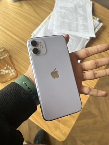 iphone 11 цена бишкек бу: IPhone 11, Колдонулган, 128 ГБ, Deep Purple, 79 %