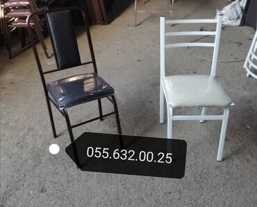 Stullar: Mətbəx üçün, Yeni, Qatlanmayan, rəng - Ağ Stul — 10