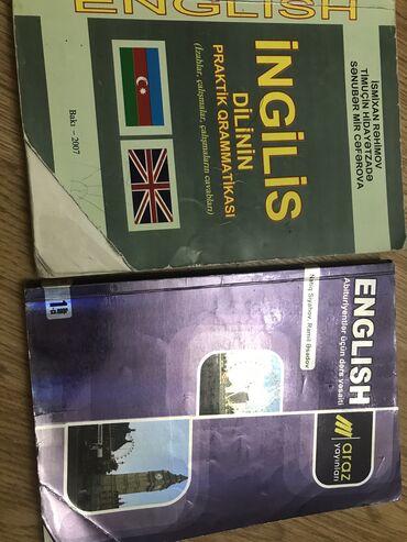 Kitablar ingilis dili qramat her biri 3 manat