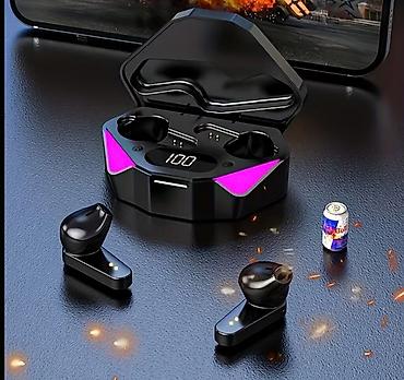 Yeni Simsiz (Bluetooth) Qulaqcıqlar, rəng - Qara