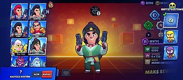 dayə axtariram: Brawl Stars oyunu üçün hesab - Kupa: 11,312 - Savaşçılar: 71/104 - — 6