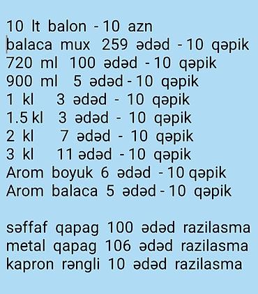 Balonlar, bankalar: BANKA VƏ BALON SATİLİR QİYMƏTİ - 10 QƏPİKDƏN NƏZƏRİNİZƏ — 2
