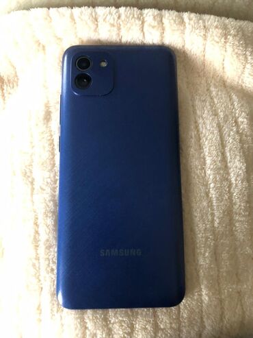 тв samsung smart: Samsung Galaxy A03, Б/у, 64 ГБ, цвет - Синий, 1 SIM, 2 SIM