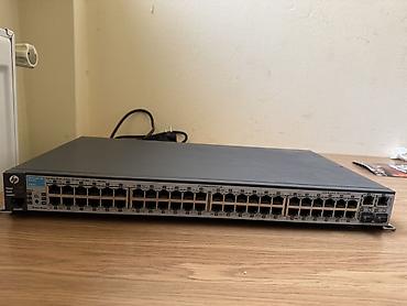 fiber: HP ProCurve/Aruba 2530-48G idarəolunan şəbəkə switchi - 48 ədəd — 1