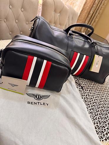 qırmızı çanta: Təcili Satılırr!!! Bentley brendli dəri çanta dəsti Real alıcıya — 2