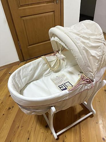 Детские гамаки: Baha alınıb. Mothercare original körpə beşiyi (Moses basket). Təzə — 5