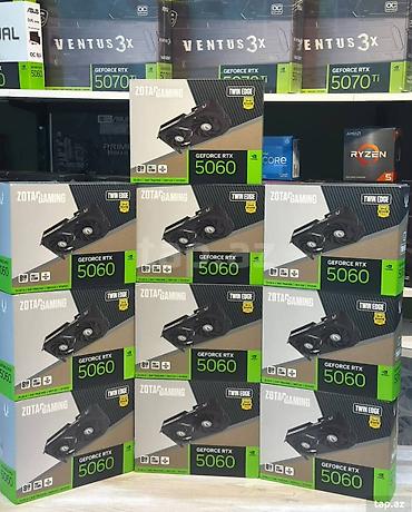 gtx 1650 notebook: Video kart "Zotag Gaming RTX 5060 8GB " Yeni✅ Rəsmi Zəmanət ✅ — 1