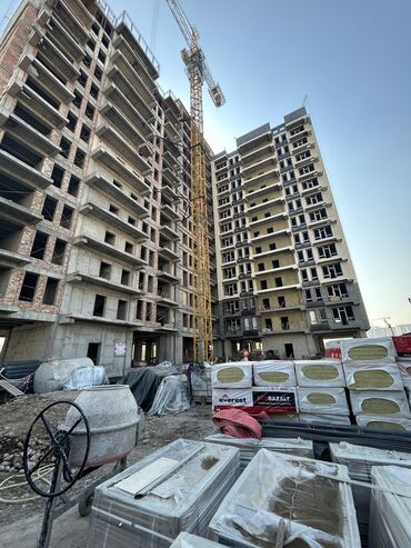 квартира бишкек аренда долгосрочно дизель: 2 комнаты, 62 м², Элитка, 4 этаж, ПСО (под самоотделку)