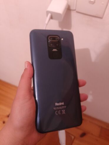 redmi note 10 ikinci el: Redmi Note 9, 64 GB, rəng - Qara, Barmaq izi, İki sim kartlı