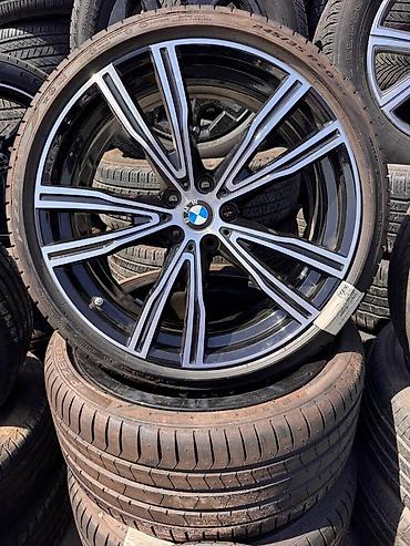 şam disk 17: BMW təkərləri R20 R20 Orjinal yeni disk, orjinal yeni pirelli — 4
