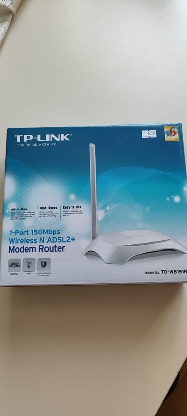 irshad electronics gence: Salam.TP-LINK TD-W8151N modeli 1 Portlu modem satiram.4 ile yaxin olar