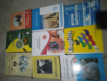 технология 5 класс кыргызча китеп: Набор учебников для 5-го и 6-го классов, включающий предметы "Русская