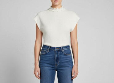 sweter z piórami zara: Zara, Women's blouse, size M