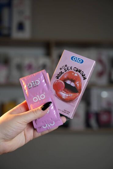 презервативы durex: Ультратонкие презервативы для минета и куни OLO со вкусом клубничных