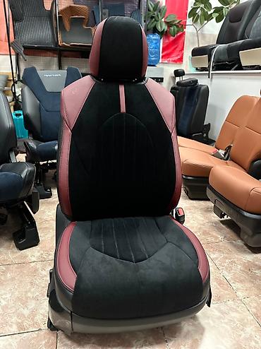 Чехлы и накидки на сиденья: Чехлы Экокожа, цвет - Черный, Lexus, Новый, Самовывоз — 6