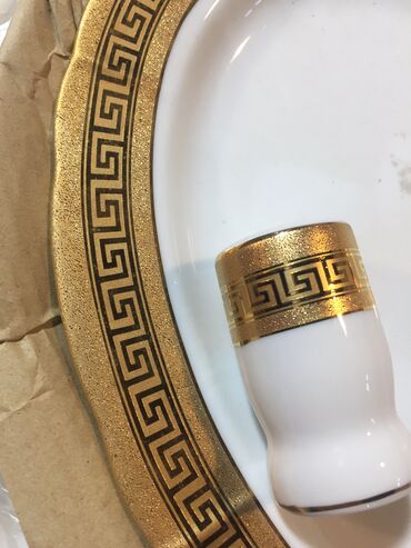 Nahar dəstləri və servizlər: Nahar dəsti, rəng - Qızılı — 13