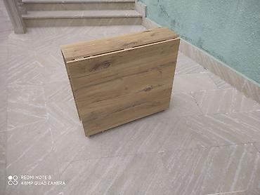 Masalar: Qonaq masası, Yeni, Transformer, Laminat, Dördbucaq masa — 2