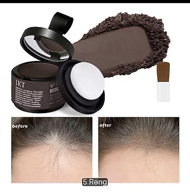 Gözəllik və sağlamlıq: Lakerain Hairline Powder – saç xəttini və seyrək sahələri tez və təbii — 2