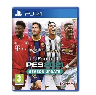 Oyun diskləri və kartricləri: İdeal vəziyəttə cızığı yoxdu
pes2021 playsation 4 üçün