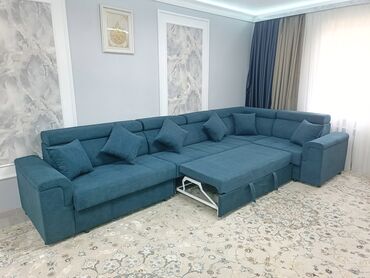 Угловые диваны: Угловой диван, С ящиками, Трехместный — 10