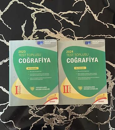 Testlər: Məhsul: Coğrafiya Test Toplusu dəsti Tərkib: - 2023 Coğrafiya Test — 1