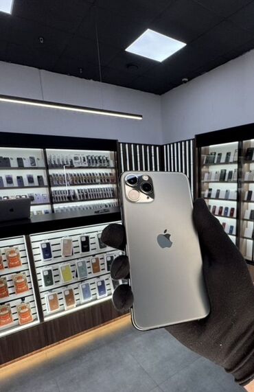 аппарат для сок: IPhone 11 Pro, Б/у, 256 ГБ, Серебристый, Чехол, Зарядное устройство, Защитное стекло, 100 %