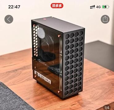 материнская плата lga 1155 ddr3: ПК корпусу, Mini-ITX, түсү - Кара