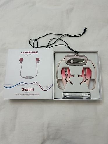 Lovense Gemini — Bluetooth-виброклипсы для сосков с регулировкой силы