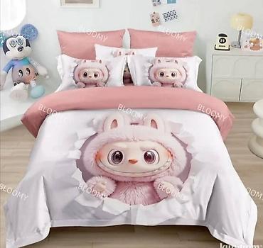 Zavese i draperije: Decija posteljina.100 %pamuk kvalitetan. Materijal nežan na dodir i — 20