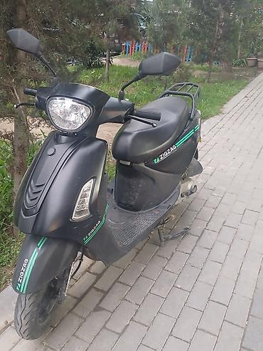 zigzag one 50cc blue: Şəhər içi hərəkət üçün praktik skuter • Model: ZigZag (gövdədə və — 7