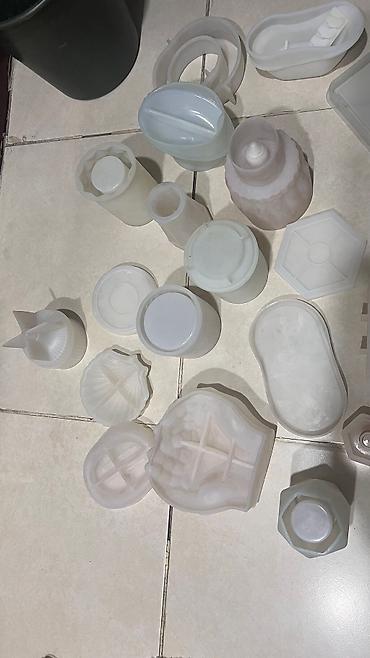 Другой декор и предметы интерьера: Молды формочки для гипса и для свечей по 400 сом каждый все 7000 — 9