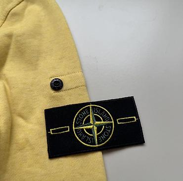 Svitşotlar: Stone Island svitşot. Стон Айленд Açıq mint və sarı rəng — 5