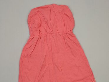 różowa sukienki satynowa: Sukienka, S, stan - Bardzo dobry