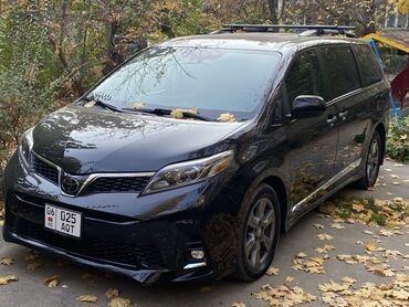 меняю на авто обмен: Toyota Sienna: 2018 г., 3.5 л, Автомат, Бензин, Минивэн
