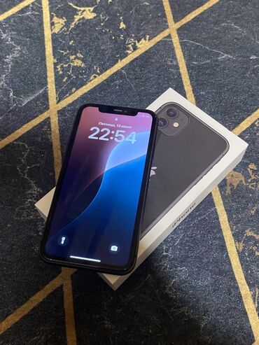 iphone 11 ekranı: IPhone 11, 128 GB, Qara, Face ID