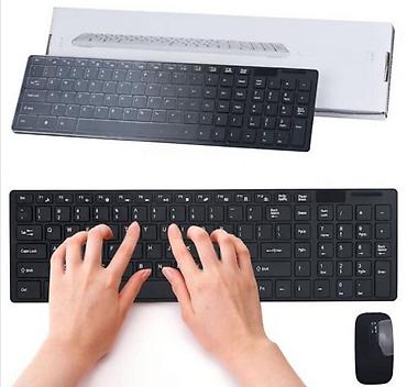 grafike prodaja: Bežična tastatura + miš k-06 crna. bežična tastatura + miš k-06 crna — 1