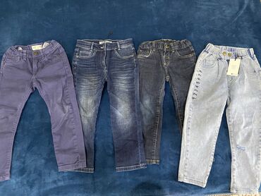 мото брюки: Джинсы и брюки, цвет - Синий, Новый