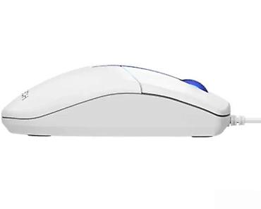 Kompjuterski miševi: A4Tech optički žičani miš – beli - Precizan optički senzor za glatko — 5