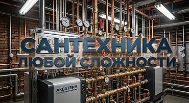 Сантехнические работы любой сложности Профессиональный монтаж и