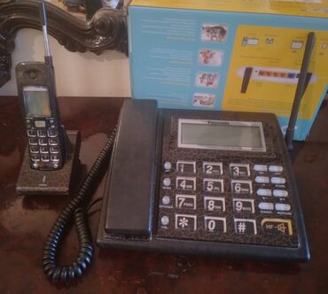 kohne telefon zengleri: Stasionar telefon Panasonic, Simli, İşlənmiş, Ünvandan götürmə