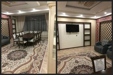 аренда элитных квартир бишкек в Кыргызстан | Посуточная аренда квартир: 4 комнаты, С мебелью полностью