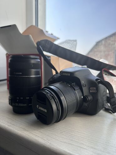 canon r6 цена в бишкеке: CANON 600D с двумя объективами! Состояние нового фотоаппарата. Пробег