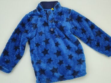 sweterek fioletowy: Sweatshirt, 4-5 years, 104-110 cm, condition - Good