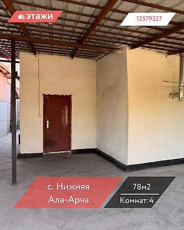 Продажа коттеджей и домов: 📍с. Нижняя Ала-Арча 🔘1-комнатная 🔘Этажи 2/3 🔘23,9м² 🏡 Продаётся — 1