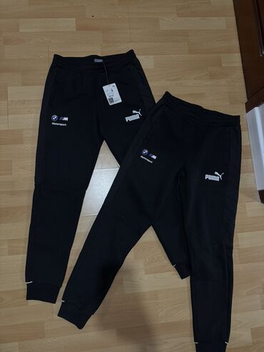 тапочки бмв: Мужские брюки, M, Puma, Новый, цвет - Черный, Самовывоз