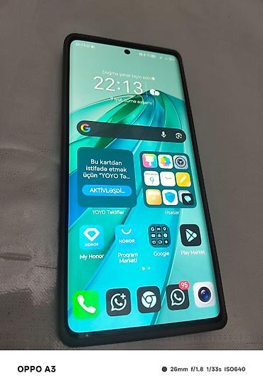 huawei honor 8 pro: Honor X9a, rəng - Yaşıl, İki sim kartlı — 1