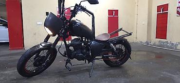 moto bot: Yamaha SR250 mator deyisib 150cc zontes matoru qoyulub — 4